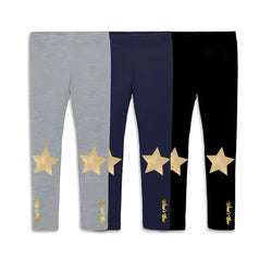 Girls Leggings-Pack of 3.