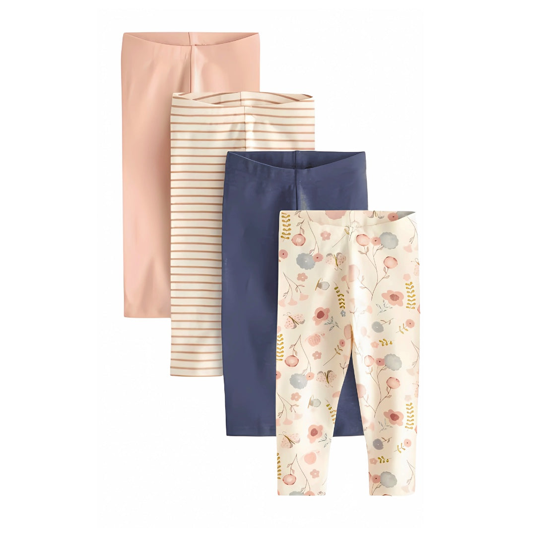 Girls Leggings-Pack of 4.