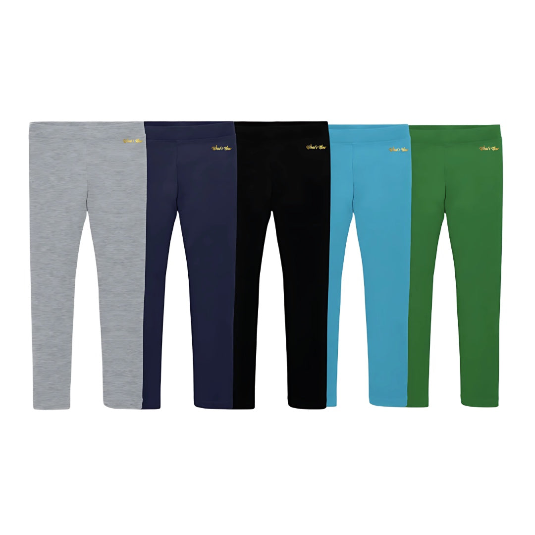 Girls Leggings-Pack of 5