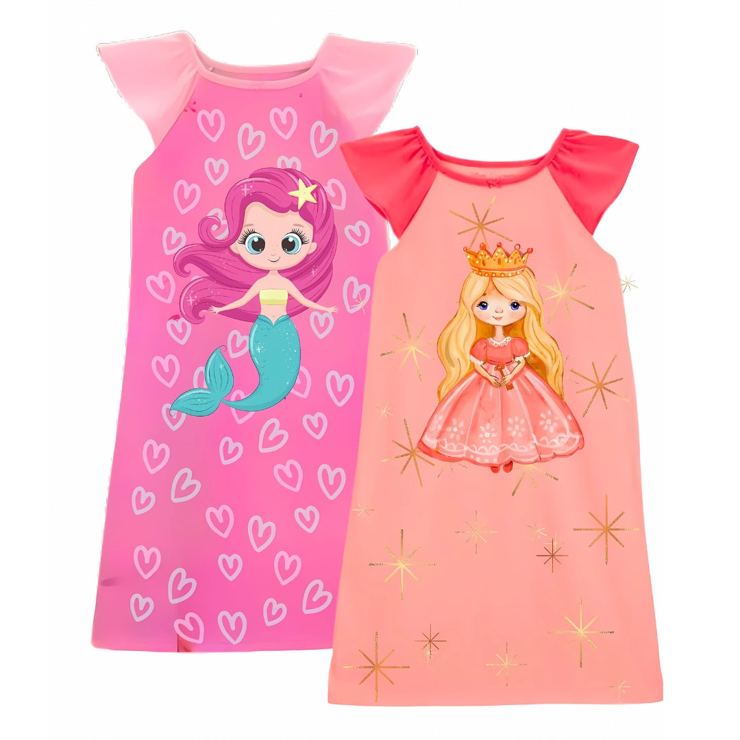 Girls Night Gown-Pack of 2...
