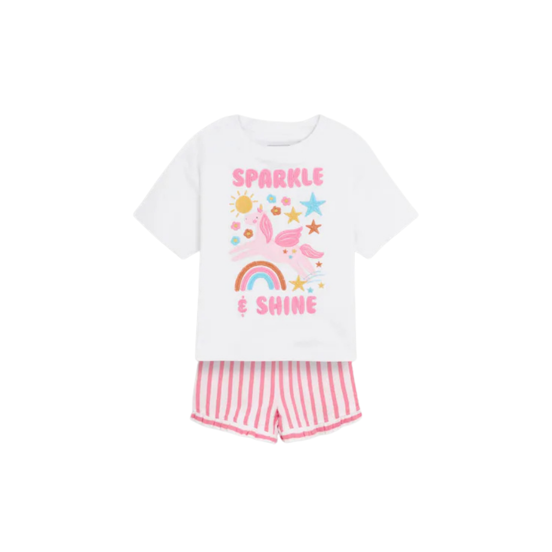 Girls Pajama Set-Pack Of 2