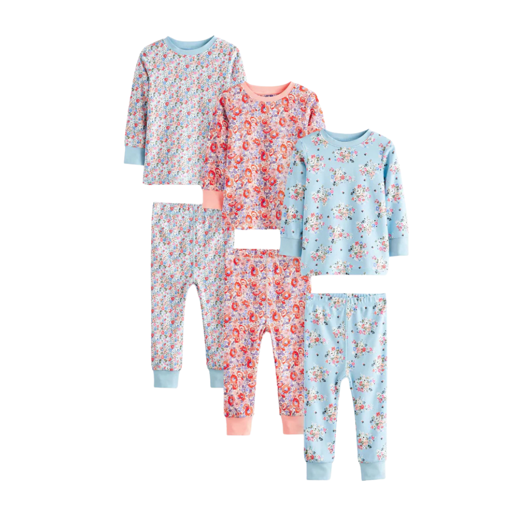 Girls Pajama Set-Pack Of 3