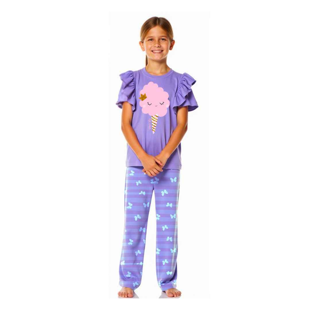 Girls Short Sleeve & Pajama Set1
