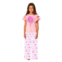 Girls Short Sleeve & Pajama Set2