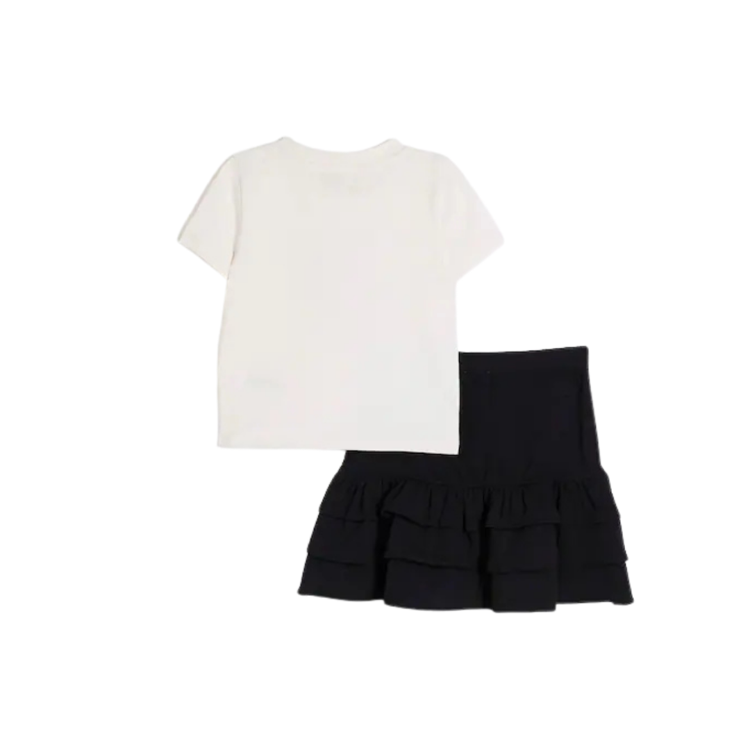 Girls T-Shirt & Skirt Set