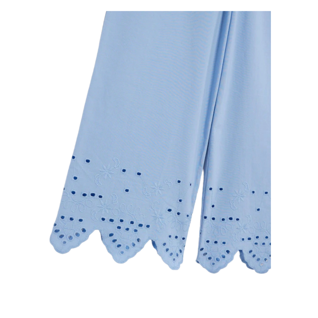 Girls Top & Wide Leg Pants Set