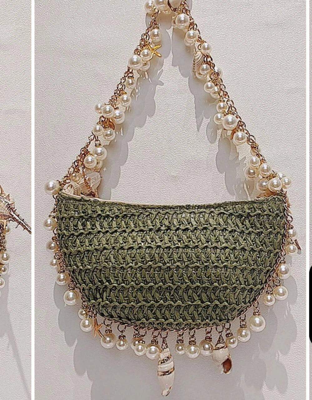 Handmade Trico Knitted Women Bag