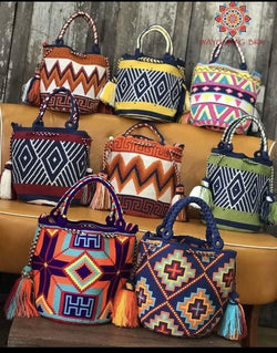 Handmade Trico Knitted Women Bag