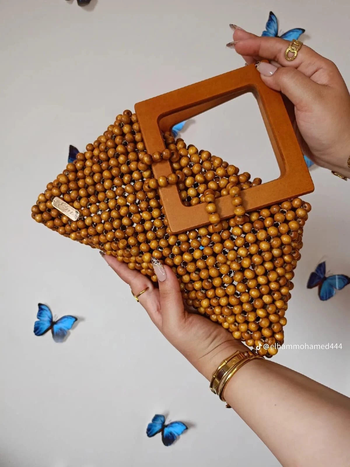 Handmade Trico Knitted Women Bag