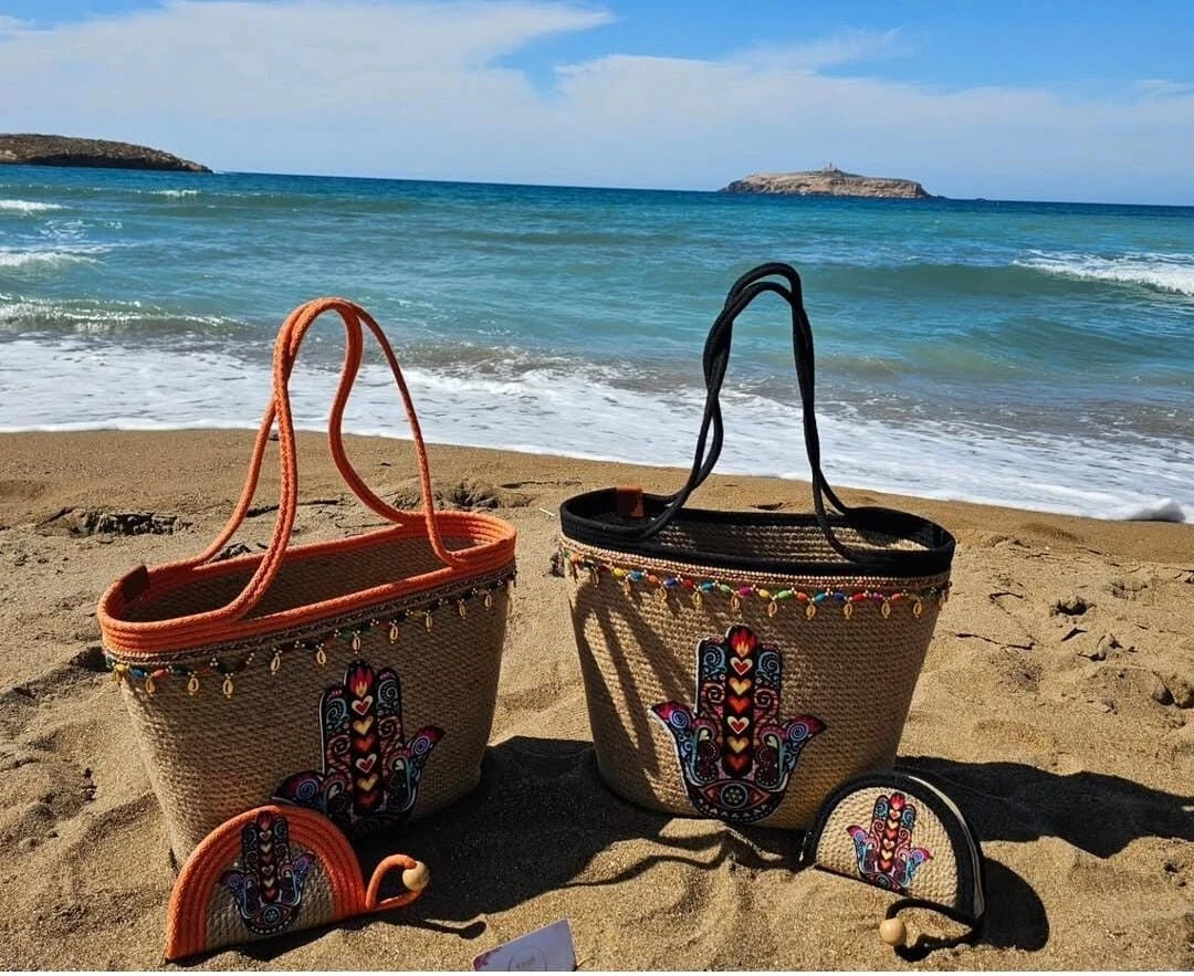 Handmade Trico Knitted Women Bag