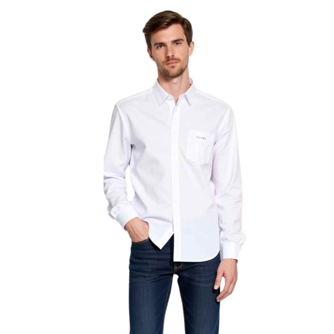 Men Button Down Long Sleeve Shirts1