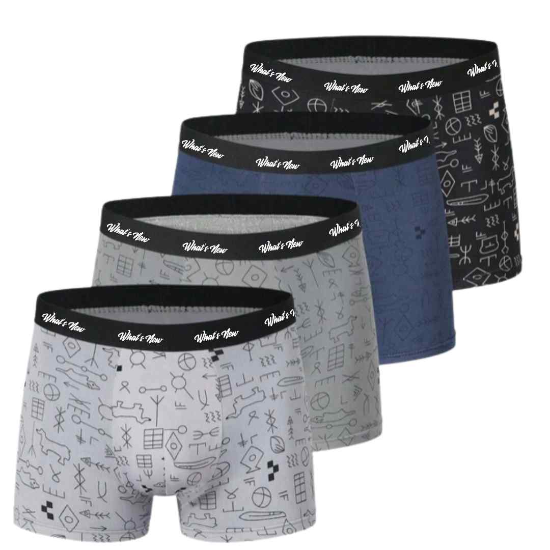 Men Short Trunks (Pack of 4)