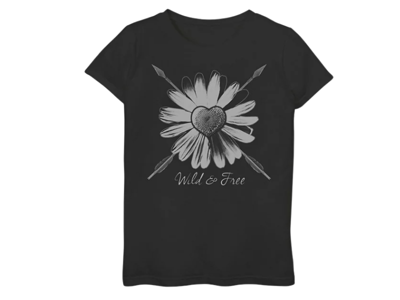 Women’s Wild &amp; Free Daisy Graphic T-Shirt