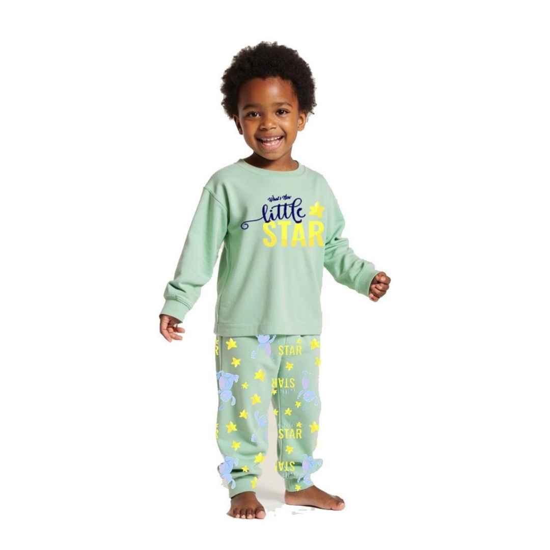 Toddlers Long Sleeve & Pants Pajama Set1