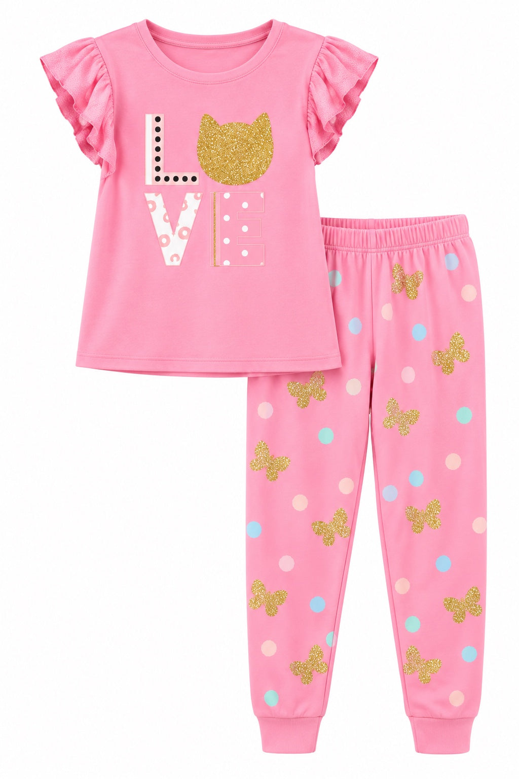 Girls Pajama Set