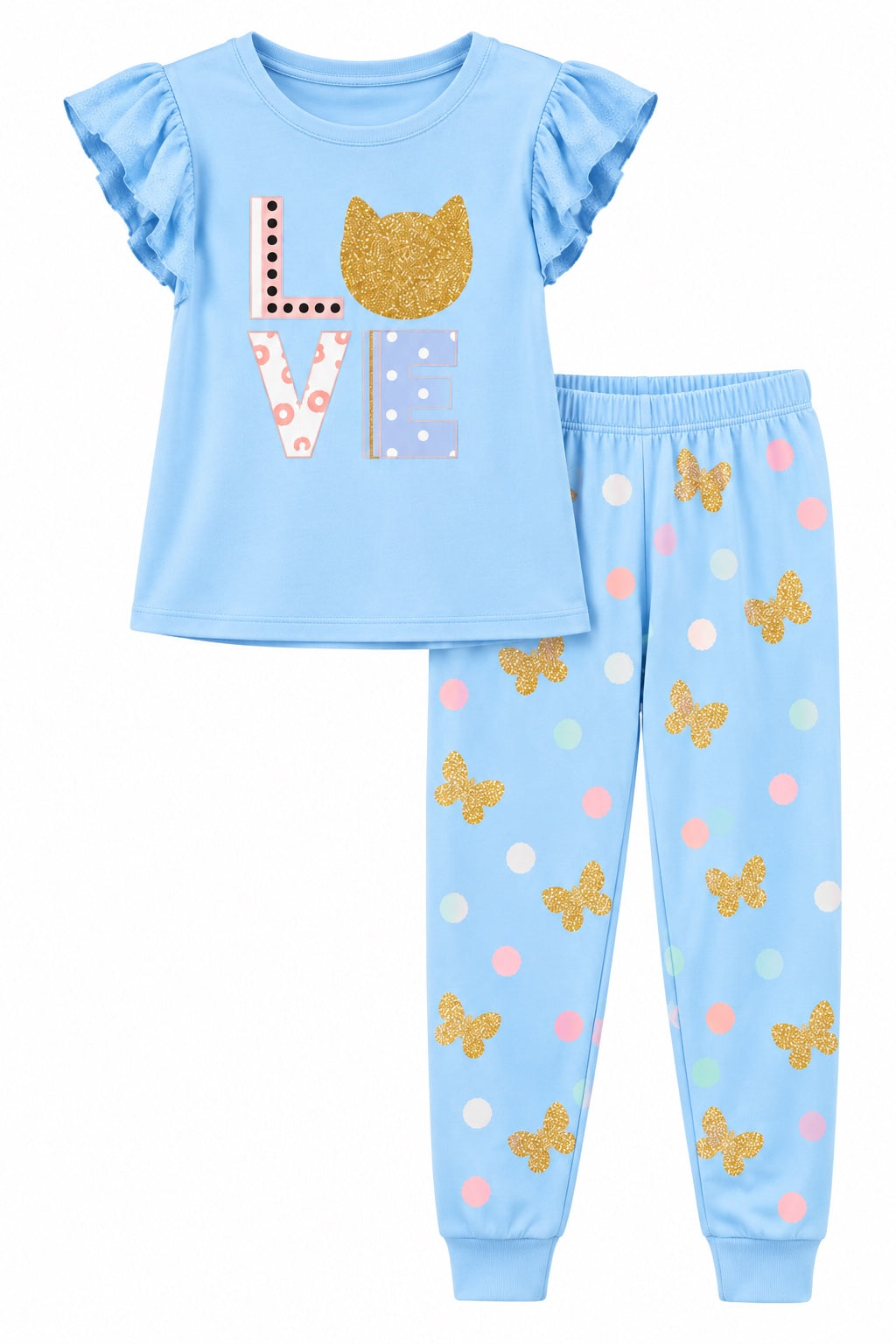 Girls Pajama Set