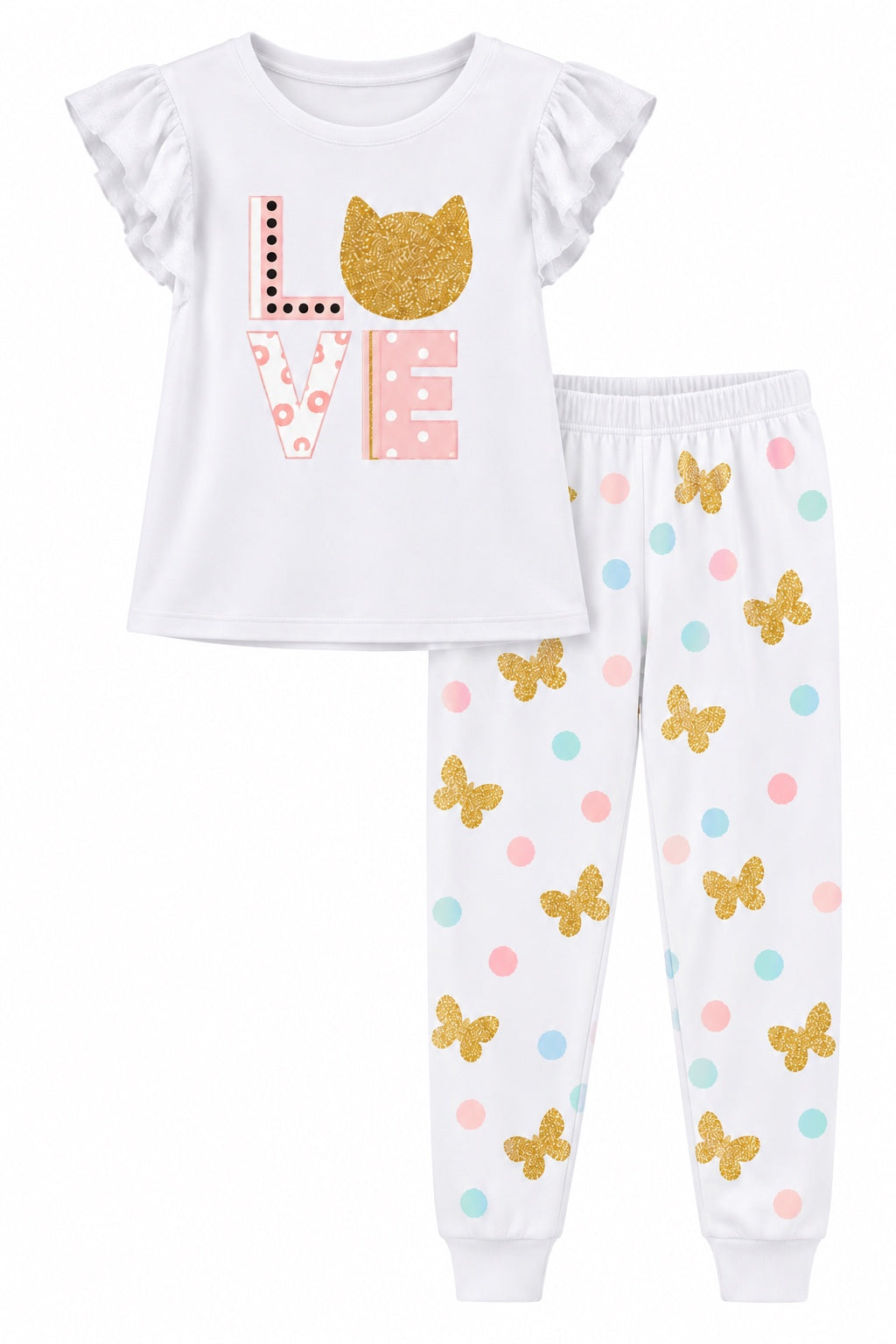 Girls Pajama Set