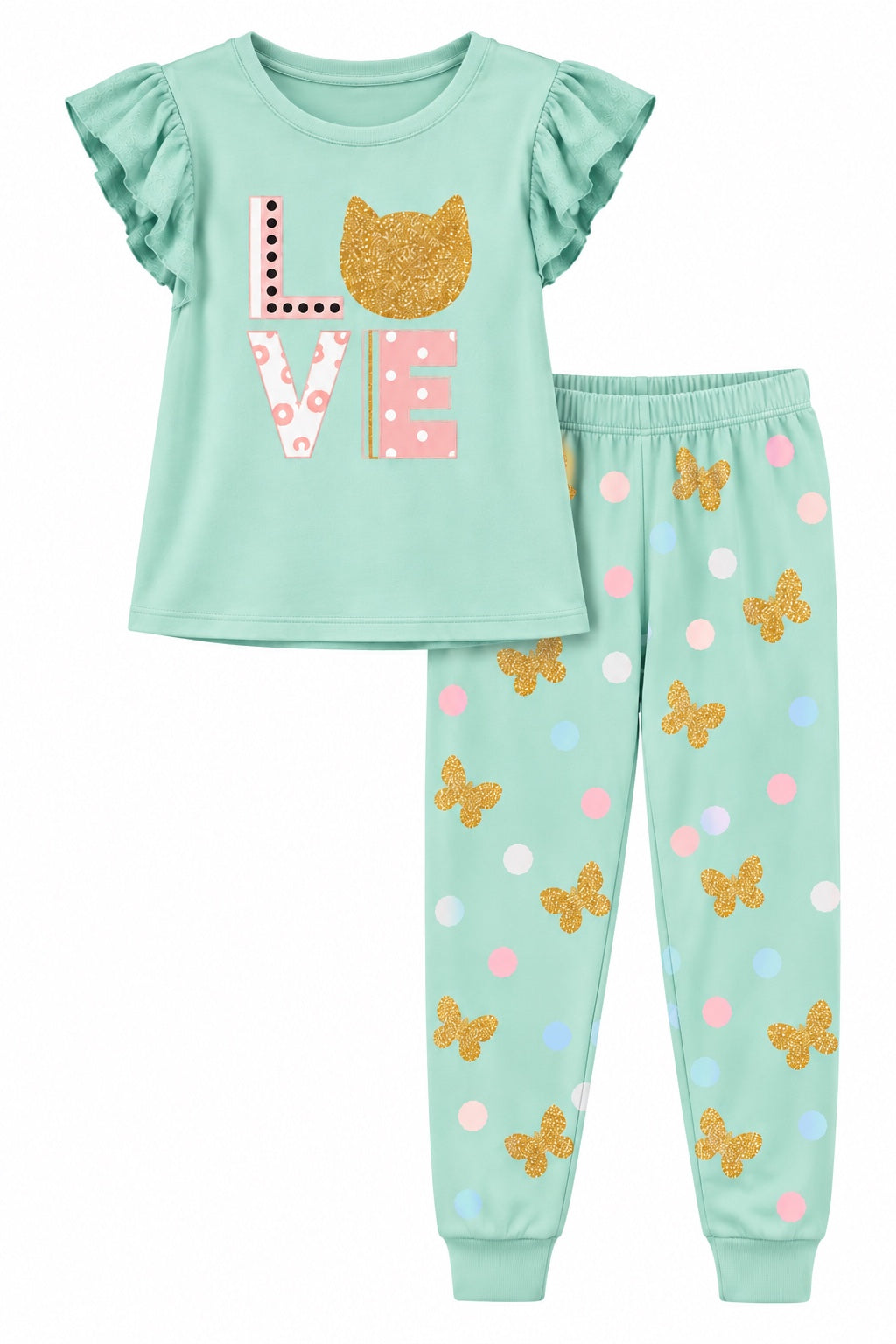 Girls Pajama Set