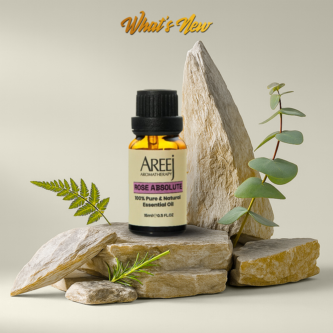 100% Pure Rose Absolute Essential Oil