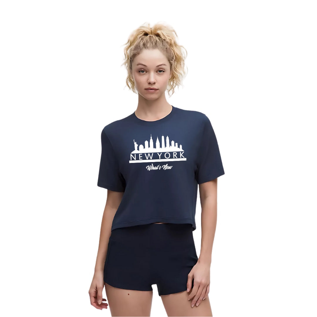 Women Crop Top front view