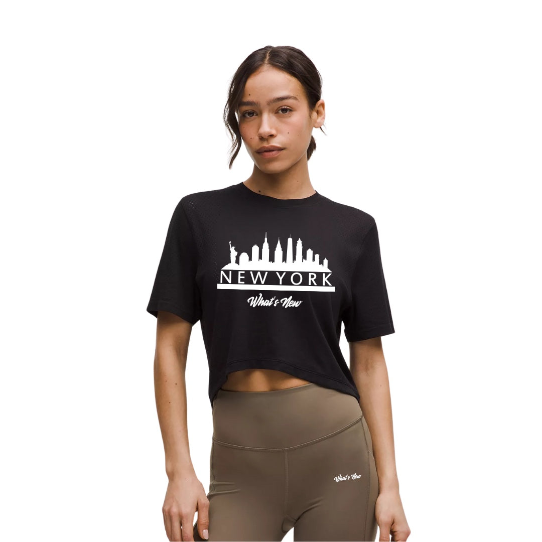 Women Crop Top front view 3