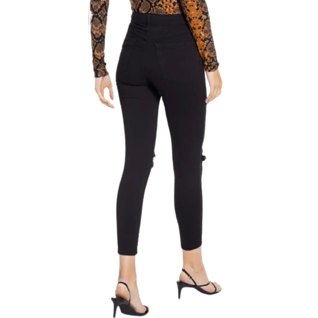 Women Denim Pants Back view