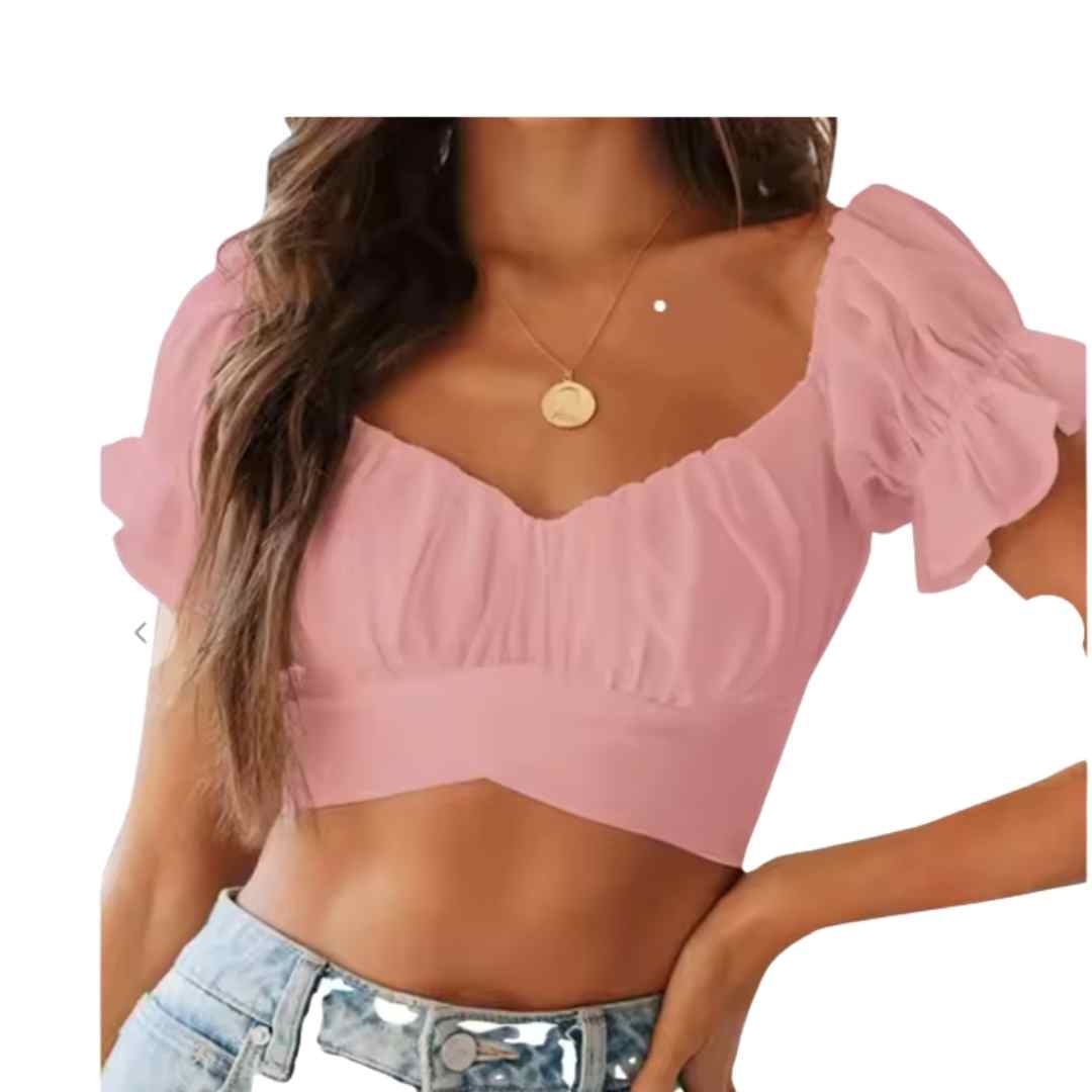 Women crop top